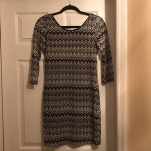 YA Los Angeles Black&White Dress- Like New!!